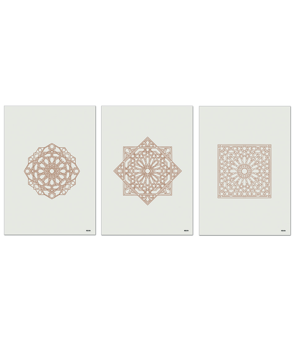 Islamic Geometry Collection (Set x3)
