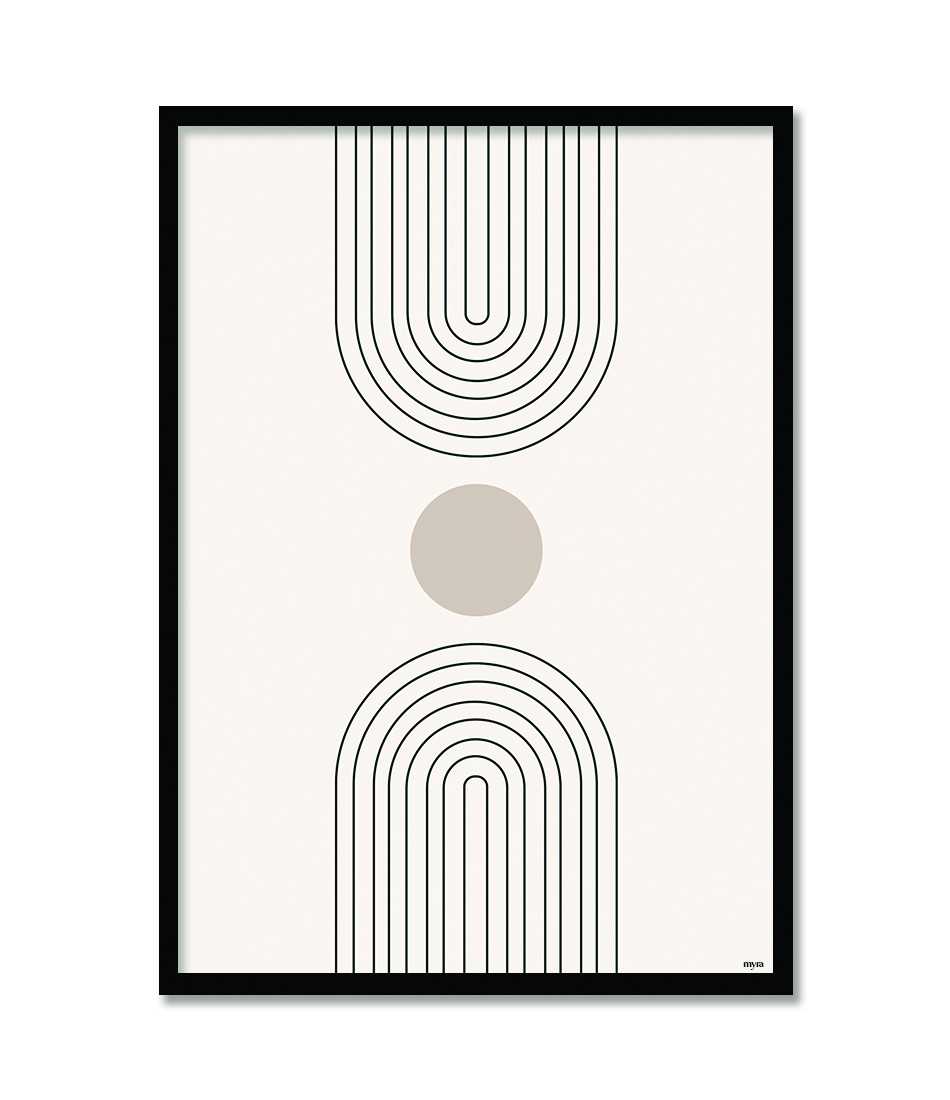 Double Rainbow Lines and Circle