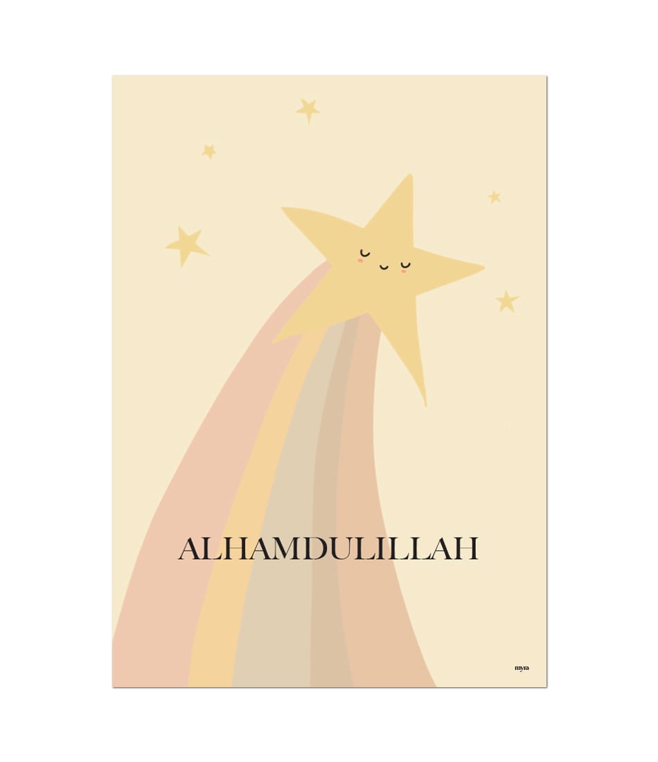 Alhamdulilah Star Kids Poster