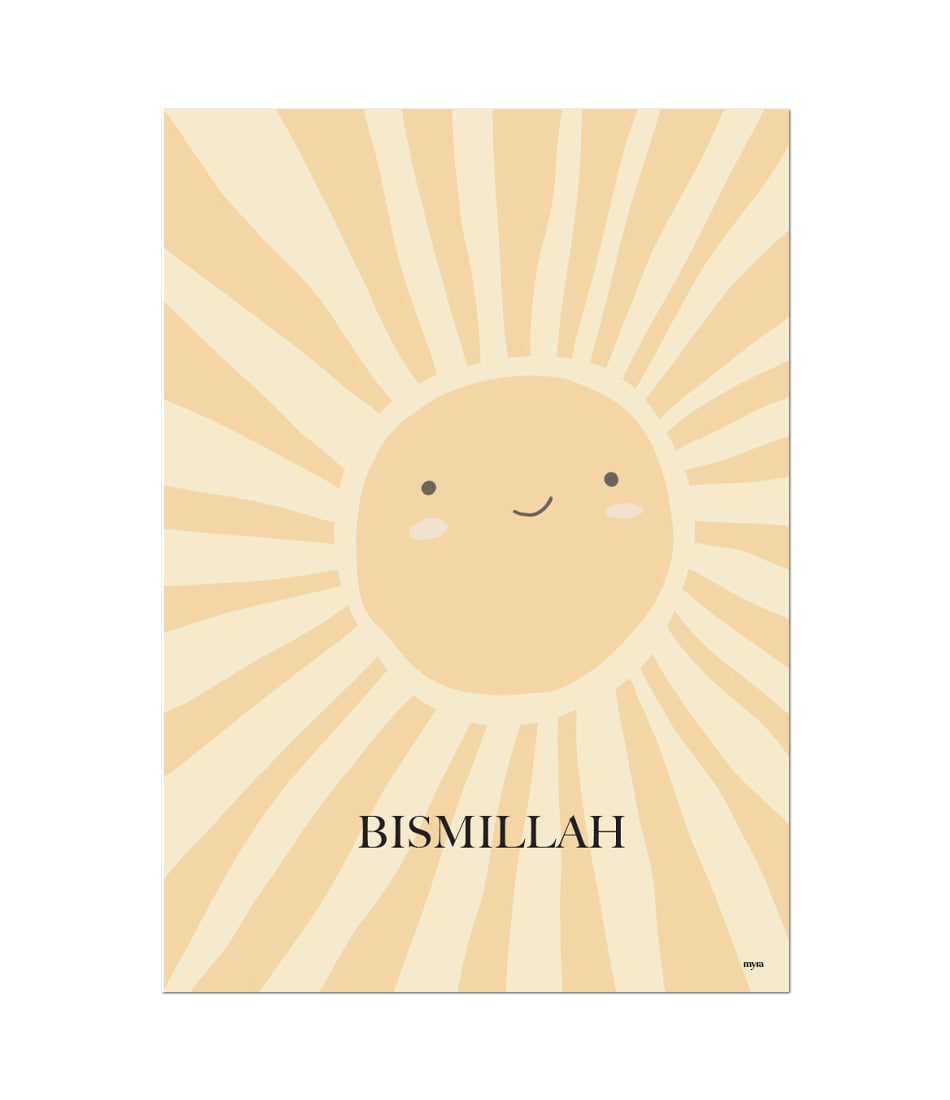 Bismillah Sun Kids Poster