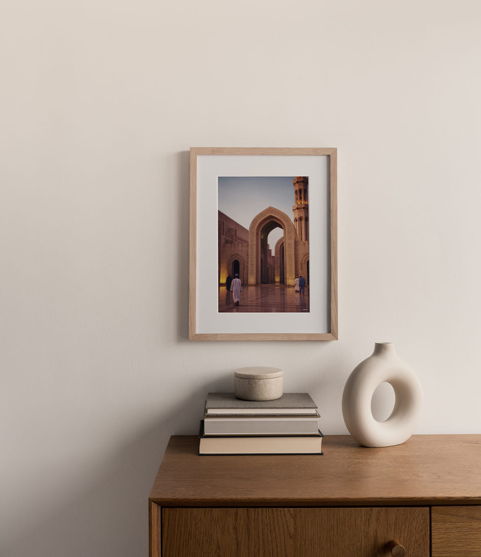 brown mosque door