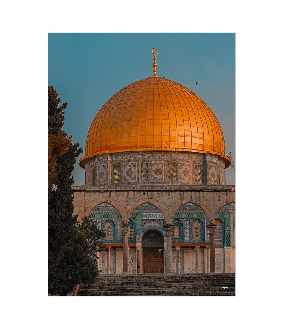 Dome of the Rock Mosque View