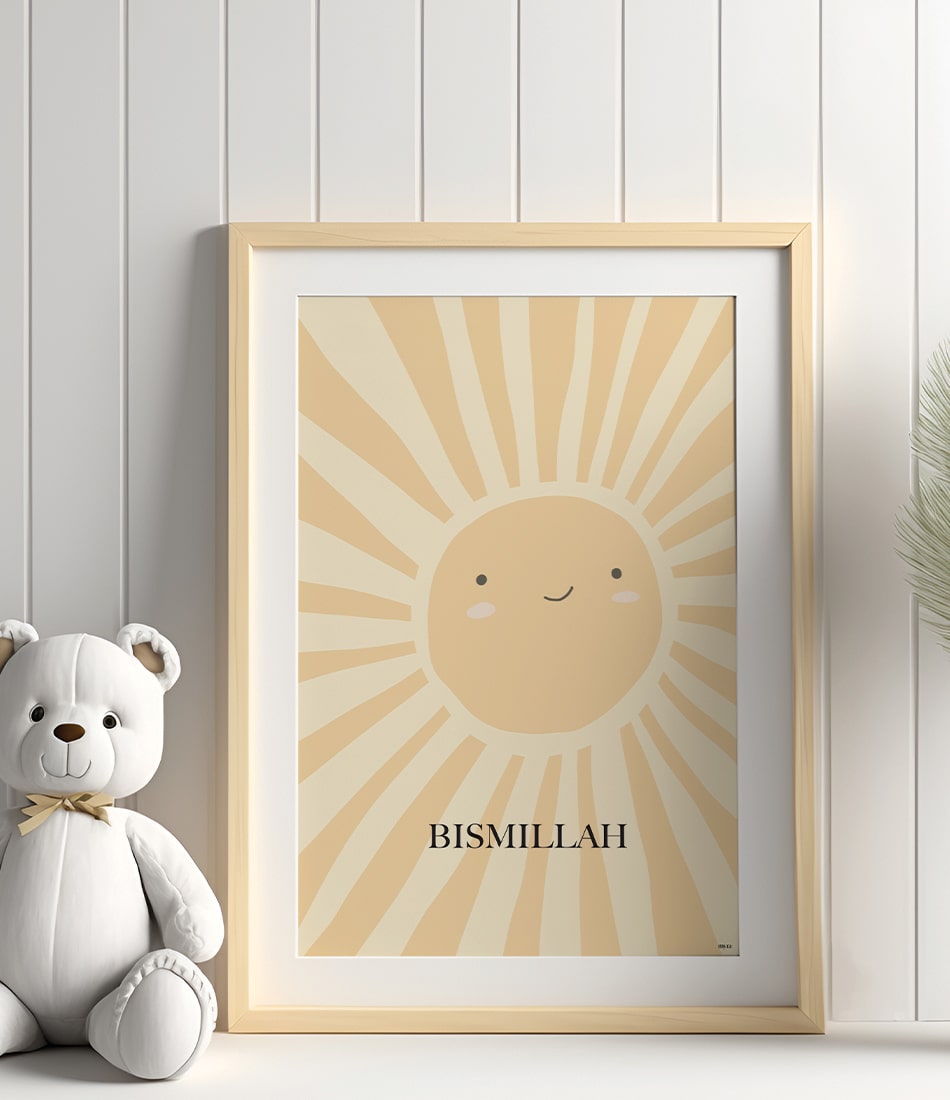 Bismillah Sun Kids Poster