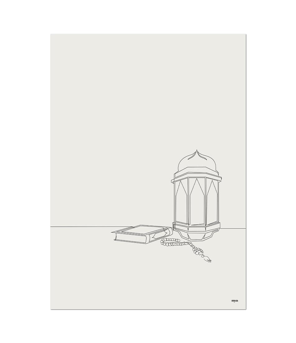 Lantern Line Illustration