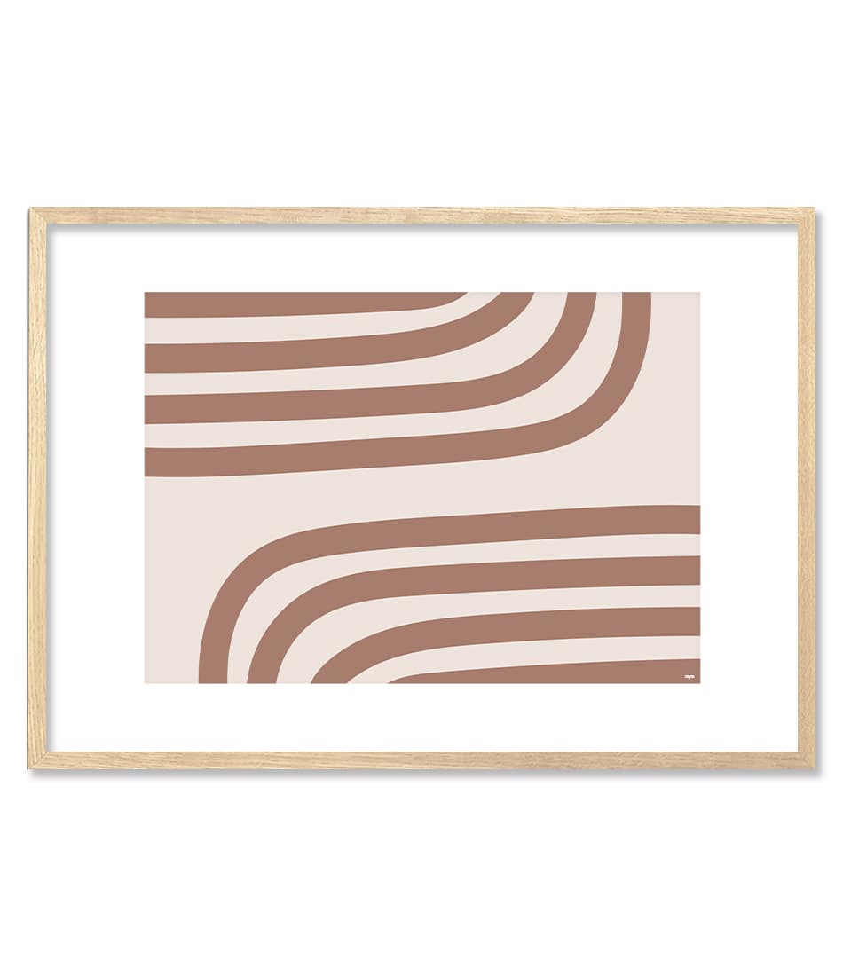 Abstract Lines Landscape