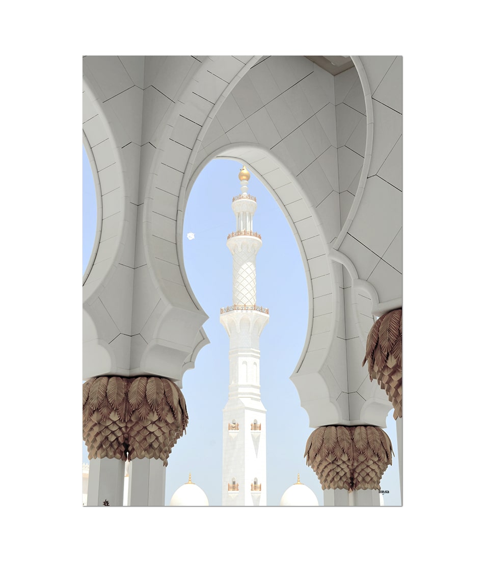 White Mosque View