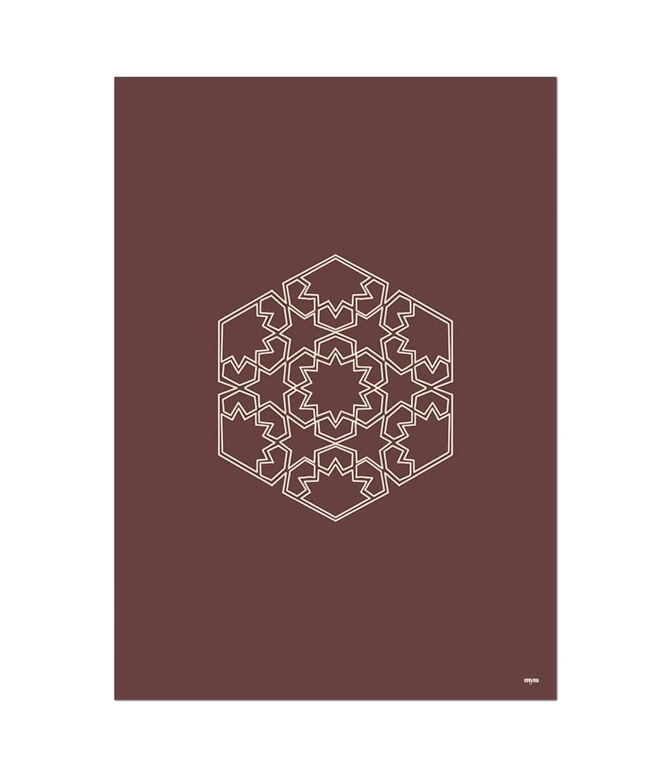 Geometrical Minimal Hexagon Brown