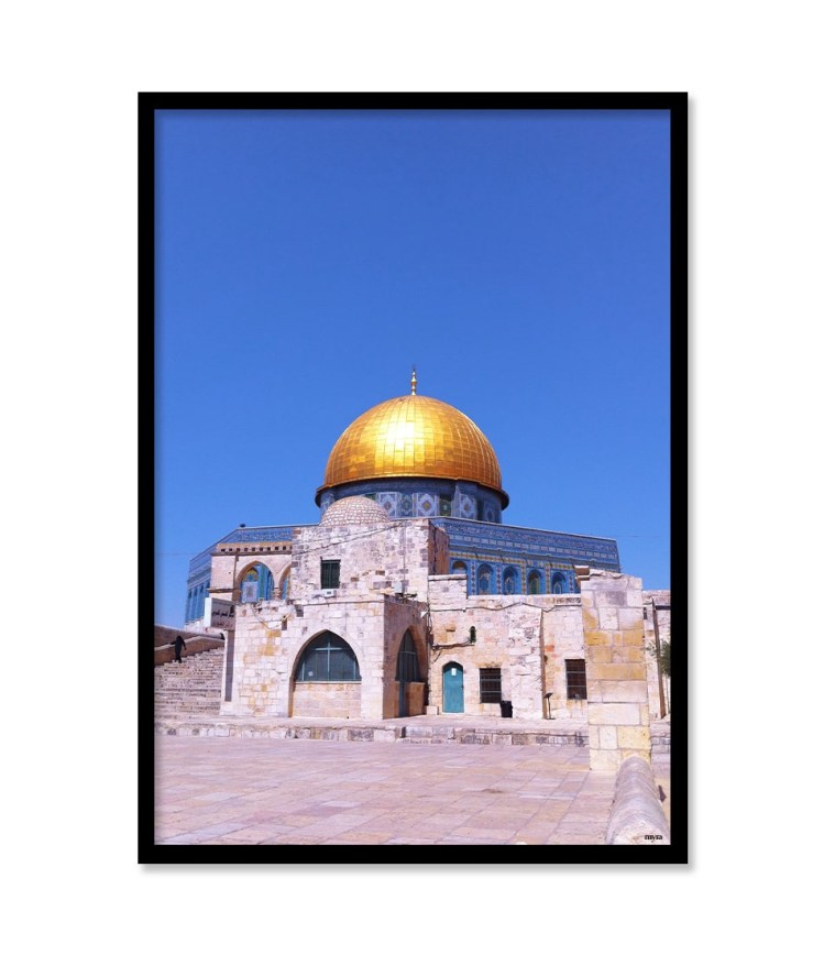 dome-of-rock-outside-black-frame1