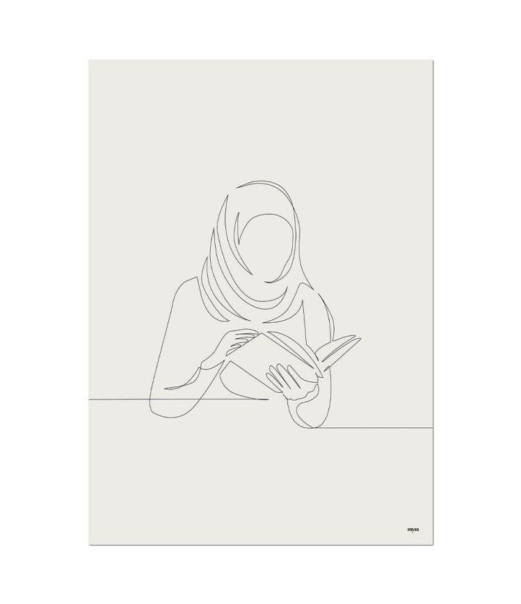 lady-reading-line-art-no-frame