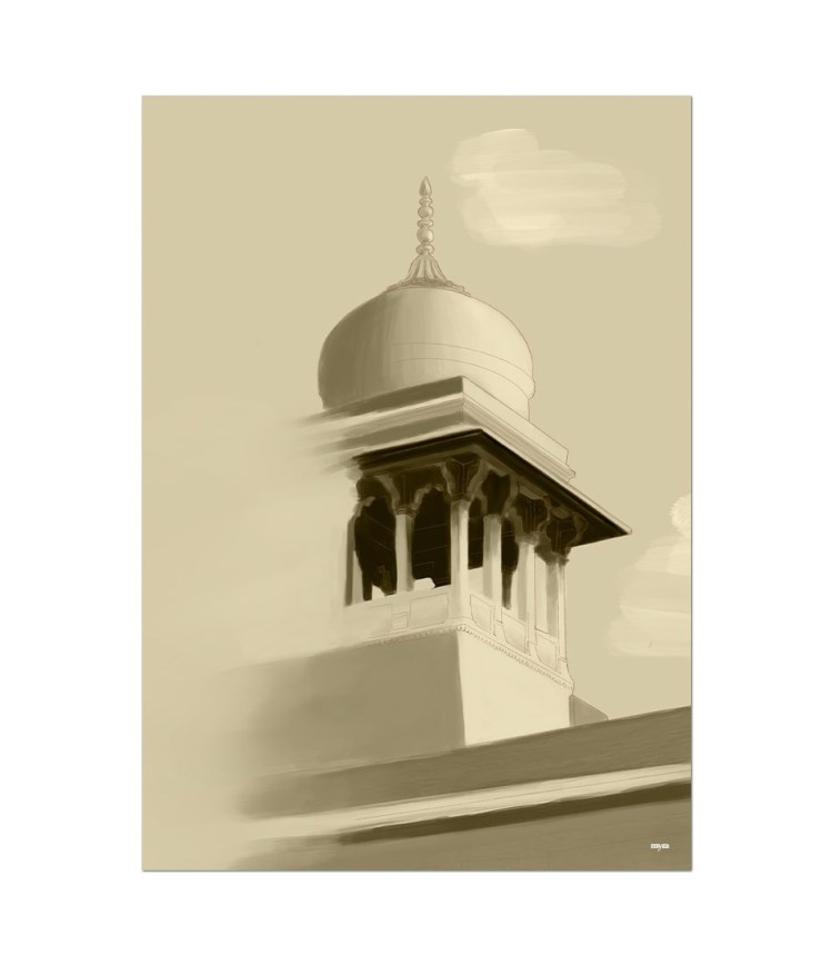 mosque-acrylic-pait