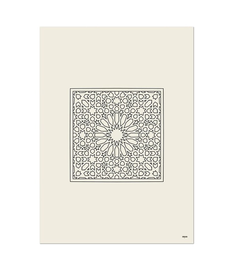 nf_2_square-geometric-2-beige-