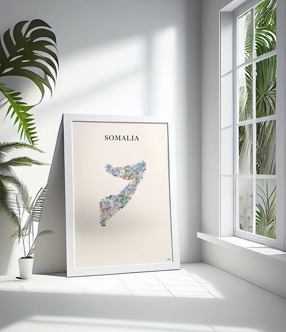 Somalia Floral Map