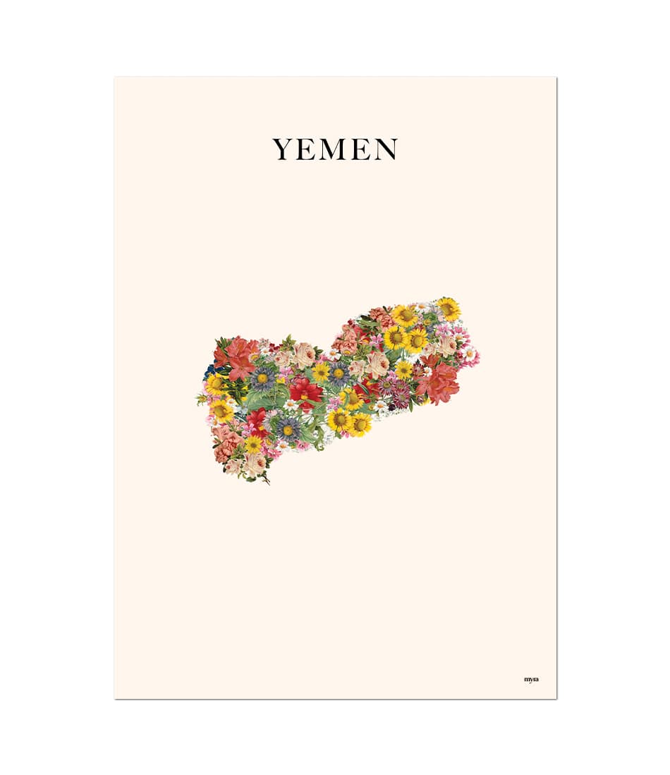 Yemen Floral Map